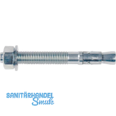 FISCHER FBN II 10/140/215 Bolzen verzinkt-blau mit Bewertung druckzonentauglich