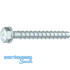 HECO-MM plus SSK Richtstützen Betonschraube 16x 130 Stahl verzinkt-blau HECO-MM plus SSK Richtstützen Betonschraube 16x 130 Stahl verzinkt-blau