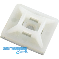 Klebesockel f�r Kabelbinder 4.8 mm mit Sonderkleber aus Acrylat