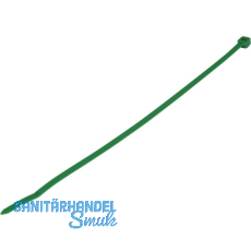 WKK Kabelbinder 3.6x200 gr�n Polyamid 6.6