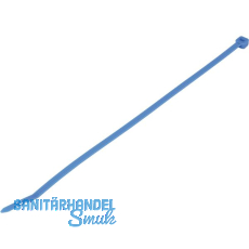 WKK Kabelbinder 3.6x200 blau Polyamid 6.6