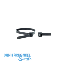 WKK Kabelbinder 4.8x300 schwarz Polyamid 6.6 - wiederl�sbar