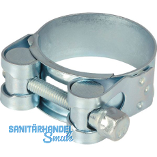 S-S-T Gelenkbolzenschelle / W1 / 64- 67 25 mm - Stahl verzinkt blau