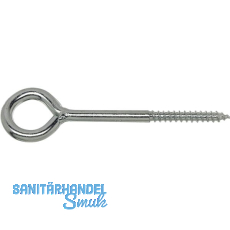 Sturmhaken�se mit Holzgewinde Nr. 8 / 4.0x20 verzinkt-blau