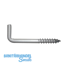 Schraubhaken mit Holzgewinde 2.8x20 Stahl verzinkt-blau Schraubhaken mit Holzgewinde 2.8x20 Stahl verzinkt-blau