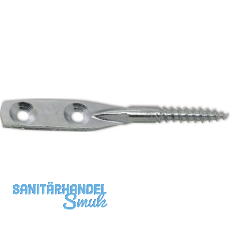 Blattschraube mit Holzgewinde 5.2x95 verzinkt-blau