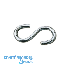 S-Haken 25 mm Stahl verzinkt
