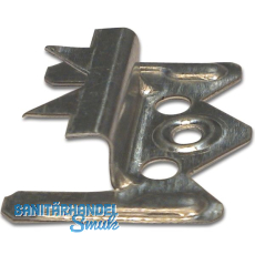 Profilholzkralle Nr. 5 Stahlband-verzinkt f�r Nut/Feder-Montage (1 PK=250 Stk.)