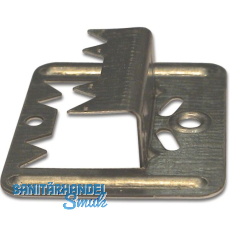 Profilholzkralle Nr. 6 extra stark Stahlband-verzinkt f�r Nut/Feder-Montage