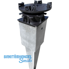 K&R Terrassenlager Flex-Clip f�r Bodeneinschlagh�lse (91x91 mm)