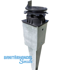 K&R Terrassenlager Flex für Bodeneinschlaghülse (91x91 mm) K&R Terrassenlager Flex für Bodeneinschlaghülse (91x91 mm)