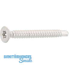 DIN7504O 4.8x 19 Torx25 Edelstahl A2 Senkkopf-Bohrschraube