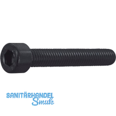 ISO4762 M 4x 45 Edelstahl A4 Zylinderschraube mit Innensechskant schwarz ISO4762 M 4x 45 Edelstahl A4 Zylinderschraube mit Innensechskant schwarz