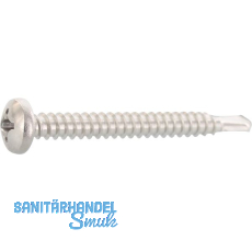 DIN7504N 3.5x 22 Phillips-KS Edelstahl A2 Linsen-Bohrschraube ~ISO15481 DIN7504N 3.5x 22 Phillips-KS Edelstahl A2 Linsen-Bohrschraube ~ISO15481