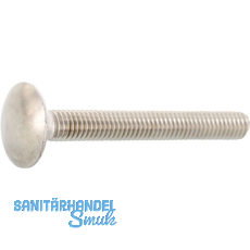 DIN603 M12x 35 Edelstahl A4 Torbandschraube ohne Mutter DIN603 M12x 35 Edelstahl A4 Torbandschraube ohne Mutter