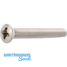 ~ISO7047 M 6x 35 Phillips KS Edelstahl A4 Linsensenkkopfschraube (DIN966A)