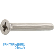 ~ISO7046-2 M 6x 55 Phillips Kreuzschlitz Edelstahl A2 Senkschraube (DIN965A)