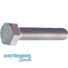 DIN933 M12x 40 Edelstahl A4-80 Sechskantschraube ohne Schaft
