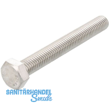 ISO4017 M 4x 25 Edelstahl A2 Sechskantschraube ohne Schaft (DIN933)