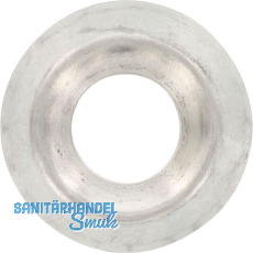 Rosette gestanzt M 5 Edelstahl A2