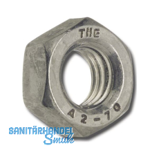 DIN934 M12x1.5 Edelstahl A2 Feingewinde-Sechskantmutter DIN934 M12x1.5 Edelstahl A2 Feingewinde-Sechskantmutter