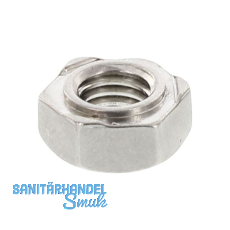 DIN929 M10 Edelstahl A2 Sechskant-Schweißmutter DIN929 M10 Edelstahl A2 Sechskant-Schweißmutter