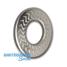 SKM M 5 Edelstahl A4 Sperrkantscheibe f�r normale Kopfauflagen