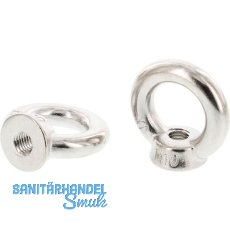 Ringmutter DIN582 M12 Edelstahl A2 mit CE Kennzeichen