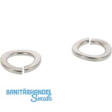 DIN128A M10 Edelstahl A1 1.4310 Federring gewölbt DIN128A M10 Edelstahl A1 1.4310 Federring gewölbt