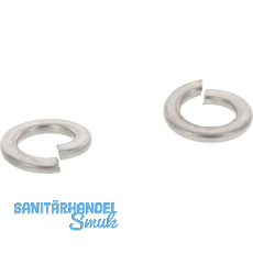 DIN127B M 8 Edelstahl A4 Federring mit glatten Enden DIN127B M 8 Edelstahl A4 Federring mit glatten Enden