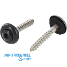 Spenglerschraube 4.5x100 TX20 Edelstahl A2 Kopf beschichtet RAL7016 anthrazit