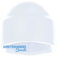 ~DIN1587 Kunststoffabdeckkappe Sechskant M 8 Polyethylen wei�