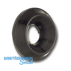 Rosette 90� M 6 Polyamid schwarz f�r Senkschrauben