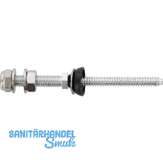 Solarbefestiger mit Zapfen und Faserzementdichtung 8x100/50