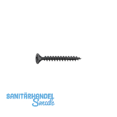 S-Spanplattenschraube Senkkopf 4.5x 40 VG Pozidriv 2 verzinkt schwarz S-Spanplattenschraube Senkkopf 4.5x 40 VG Pozidriv 2 verzinkt schwarz