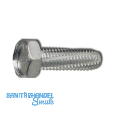 DIN7513A M 6x 16 verzinkt Gewindeschneidschraube mit Sechskantkopf