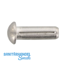 DIN1476 Halbrundkerbnagel 3x 6 Edelstahl A2