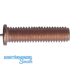 ISO13918-1 SZ M 4x 8 Stahl verkupfert Schwei�bolzen mit Spitzenz�ndung