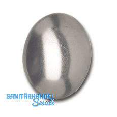 Achsenklemmring mit Kappe 6 mm Federstahl br�niert mit Edelstahlkappe