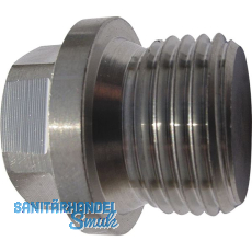 DIN910 5.8 G 1/4" verzinkt Verschlussschraube mit Rohrgewinde DIN910 5.8 G 1/4" verzinkt Verschlussschraube mit Rohrgewinde