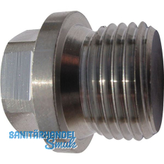 DIN910 5.8 G 1 1/4" verzinkt Verschlussschraube mit Rohrgewinde