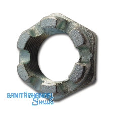 DIN937/17H M24x1.5 verzinkt Kronenmutter mit Feingewinde flache Form DIN937/17H M24x1.5 verzinkt Kronenmutter mit Feingewinde flache Form