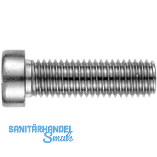 DIN6912 M 6x 10 Edelstahl A4-070 Zylinderschraube mit niedrigem Kopf, ISK