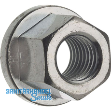 DIN6331/10 M20 verzinkt Sechskant-Flachbundmutter 1.5 d