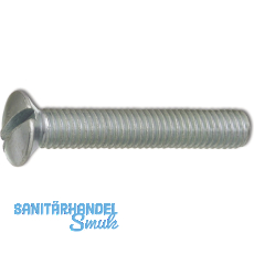 DIN964A 4.8 M 5x 75 blank Linsensenkschraube mit Schlitz