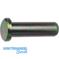 DIN1434A 10x 30 H11 blank Bolzen mit kleinem Kopf ohne Splintloch