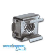 K�figmutter M 5 ZI-083-25 K�fig: Federstahl verzinkt, Mutter: Stahl verzinkt