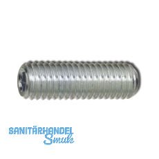 ISO4029/DIN916 45H M 4x 5 verzinkt Gewindestift mit Ringschneide und ISK ISO4029/DIN916 45H M 4x 5 verzinkt Gewindestift mit Ringschneide und ISK