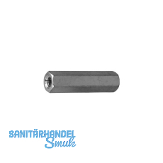 Distanzhalter M 4x 8 Innen-/Innengewinde verzinkt-blau