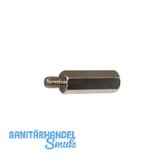 Distanzhalter M 3x40 Innen-/Aussengewinde Messing vernickelt
